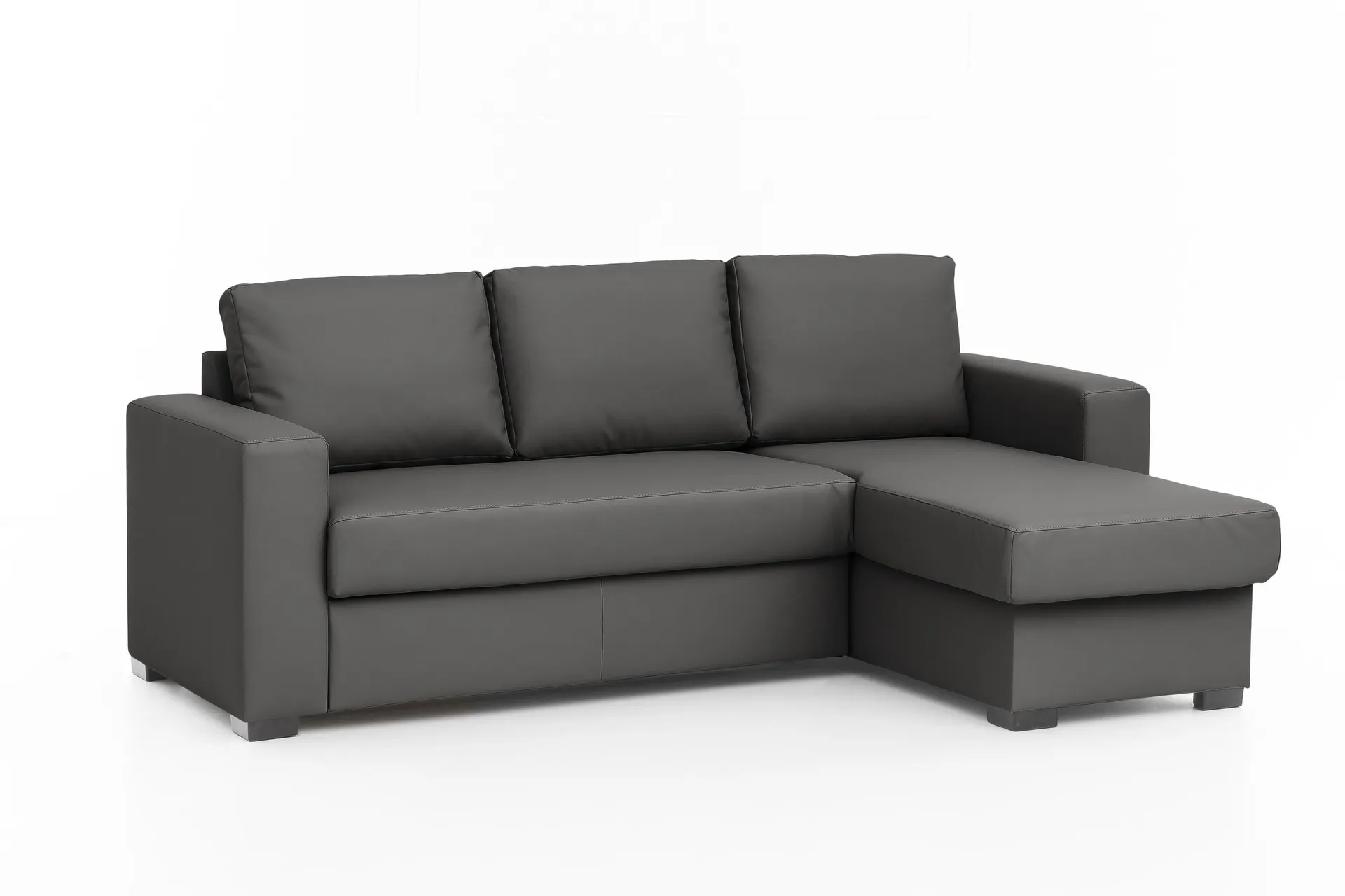 Súprava S Rozkladom Cristiano Tmavá Sivá