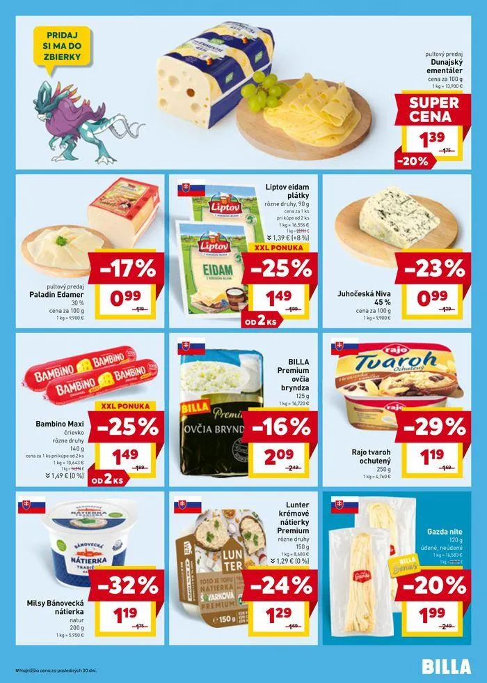 Leták: Leták Billa od 28. augusta do 3. septembra 2024 - Prehľad Stránky 11