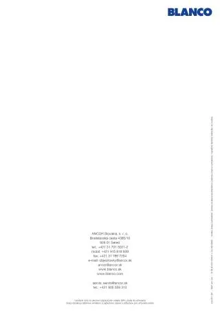 Leták: BLANCO akciová ponuka od 1. septembra do 31. decembra 2023 - Prehľad Stránky 60