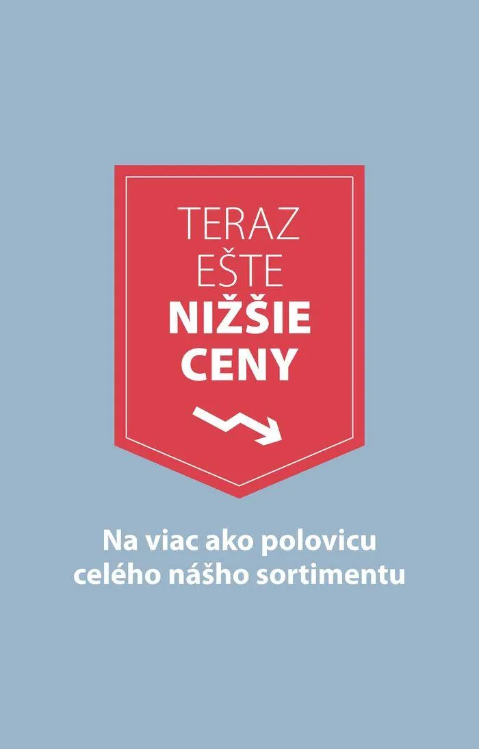 Na viac ako polovicu celého nášho sortimentu - 1