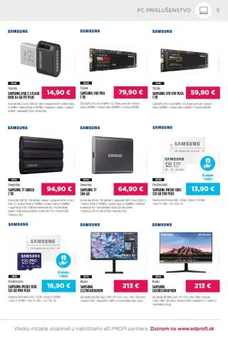 Leták: eD Profi leták od 1. septembra do 30. septembra 2023 - Prehľad Stránky 5