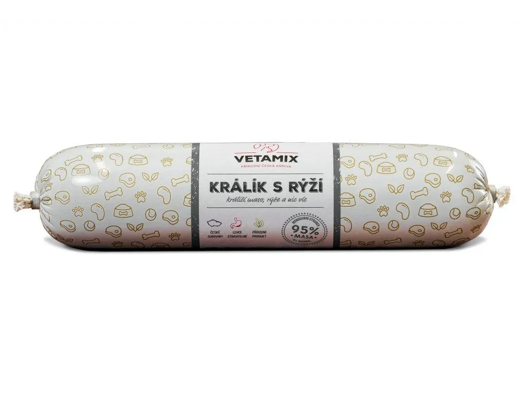 Vetamix Kralik s ryzou 850g