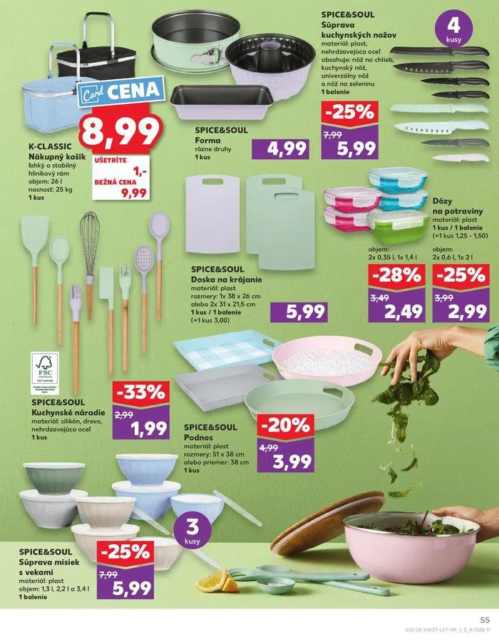 Leták: Exkluzívne výhodné ponuky od 12. septembra do 18. septembra 2024 - Prehľad Stránky 55