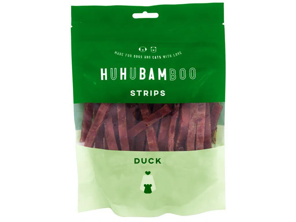 Huhubamboo kačacie prúžky 250g