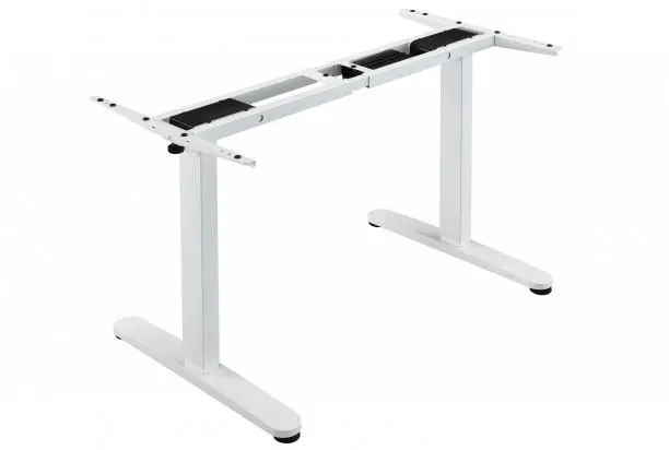 Podnož k písaciemu stolu výškovo nastaviteľná, biela