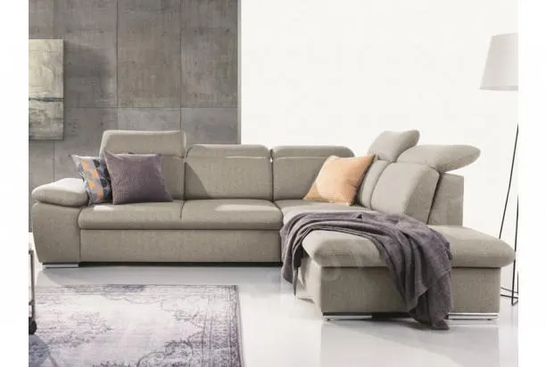 Rohová sedacia súprava Aldon 2F-OTM, béžová tkanina