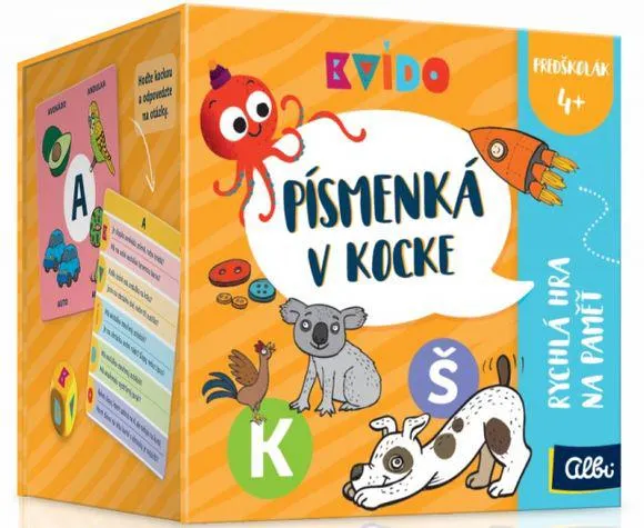 Albi Kvído Písmenká v kocke