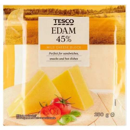 Tesco Edam 45% 250 g