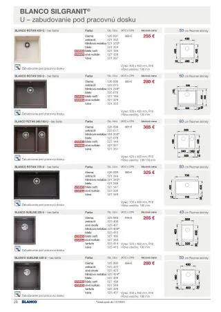 Leták: BLANCO akciová ponuka od 1. septembra do 31. decembra 2023 - Prehľad Stránky 28