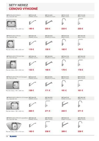 Leták: BLANCO akciová ponuka od 1. septembra do 31. decembra 2023 - Prehľad Stránky 58