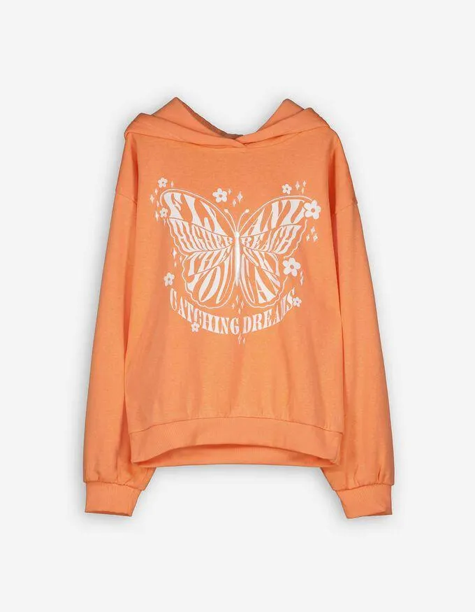 Mikina s kapucňou - Výšivky