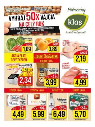Klas aktuálny akciový leták - Poprad - 1