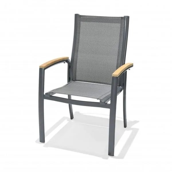 Záhradné kreslo ANGELA DELUXE, hliník