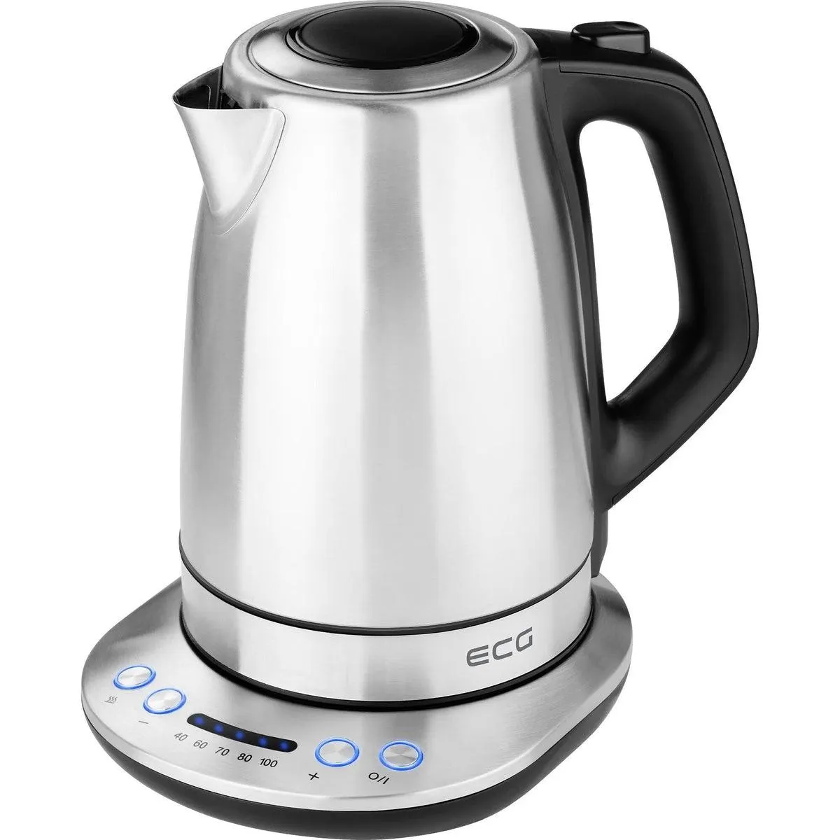 Rýchlovarná kanvica ECG RK 1791, nerez, 1,7l