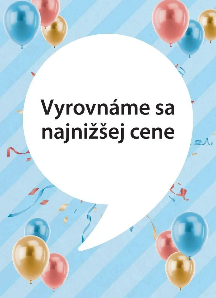 Vyrovnáme sa najnižšej cene - 1
