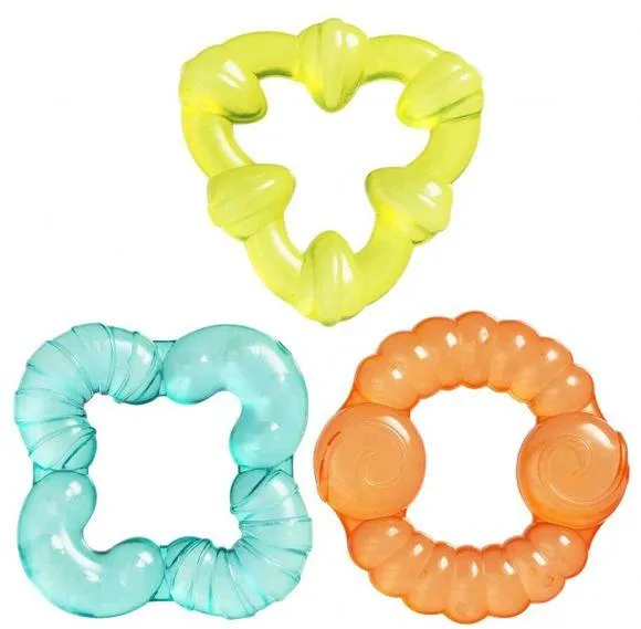 Playgro 0186335 sada 3 chladivých hryzátok