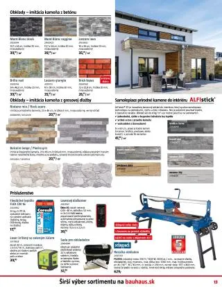 Leták: BAUHAUS aktuálna ponuka od 4. septembra do 1. októbra 2023 - Prehľad Stránky 13