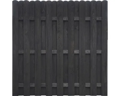 Drevený plot Dieter 180x180 cm antracit