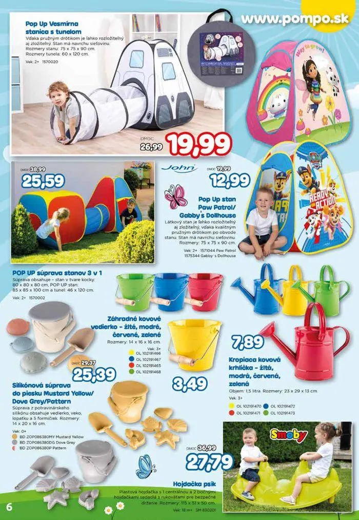 Leták: Jarný katalóg 2024  od 18. marca do 31. mája 2024 - Prehľad Stránky 6