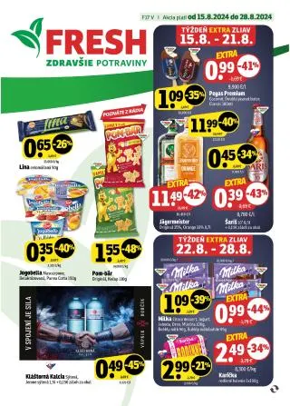 Fresh leták - Východné Slovensko - 1