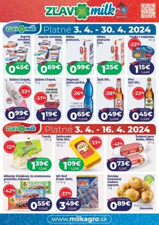 MILK-AGRO leták - Zľavomilk - 1