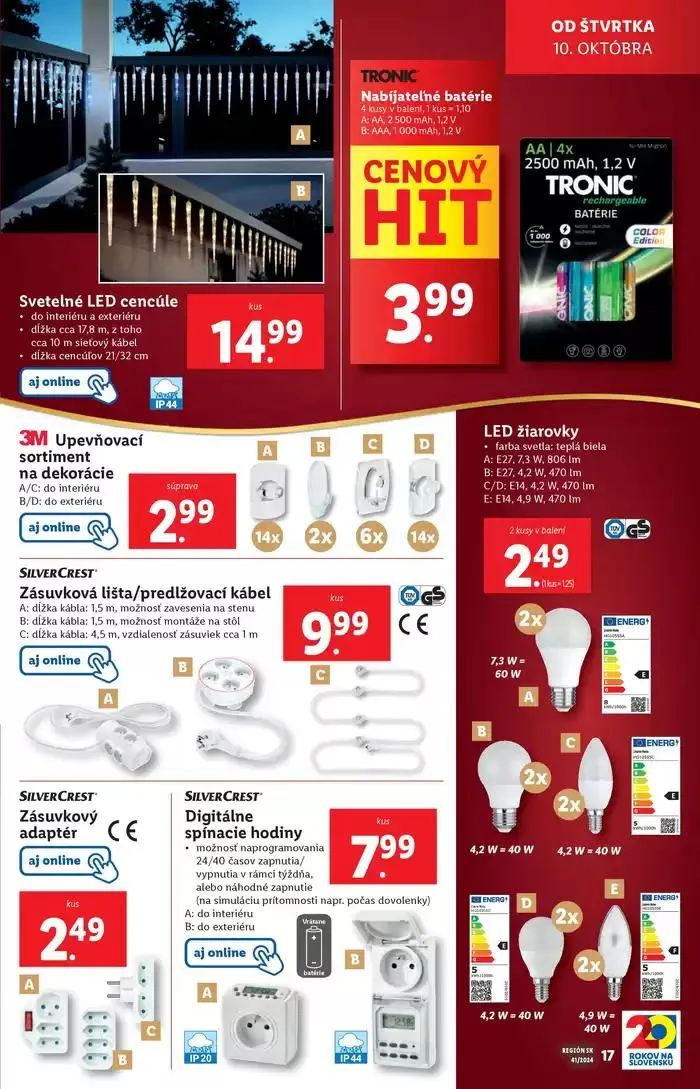 Leták: Platný od štvrtka 10. 10. 2024 od 10. októbra do 13. októbra 2024 - Prehľad Stránky 69