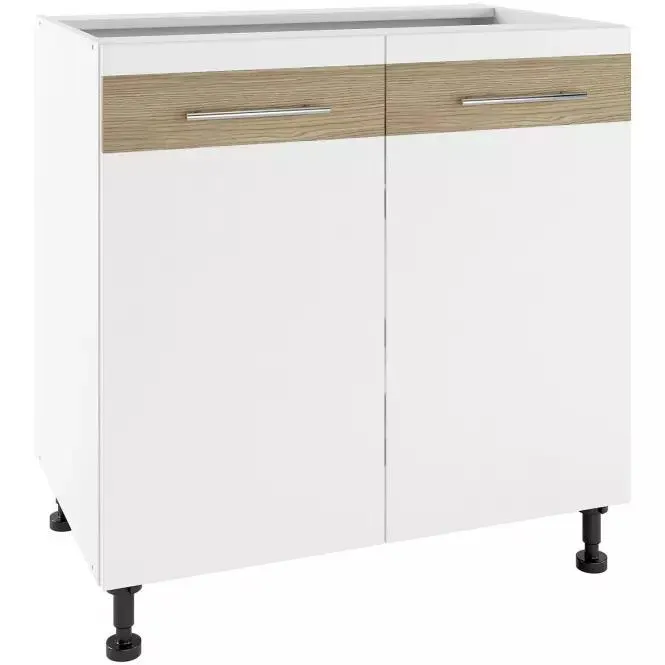 Kuchynská skrinka Luna Lignum Bianco Super Mat PO 80/2