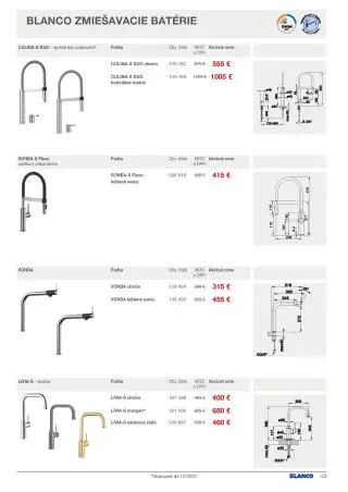 Leták: BLANCO akciová ponuka od 1. septembra do 31. decembra 2023 - Prehľad Stránky 43