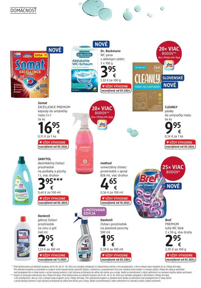 Leták: Aktuálne produkty, aktivity, tipy a viac od 16. mája do 31. mája 2024 - Prehľad Stránky 30