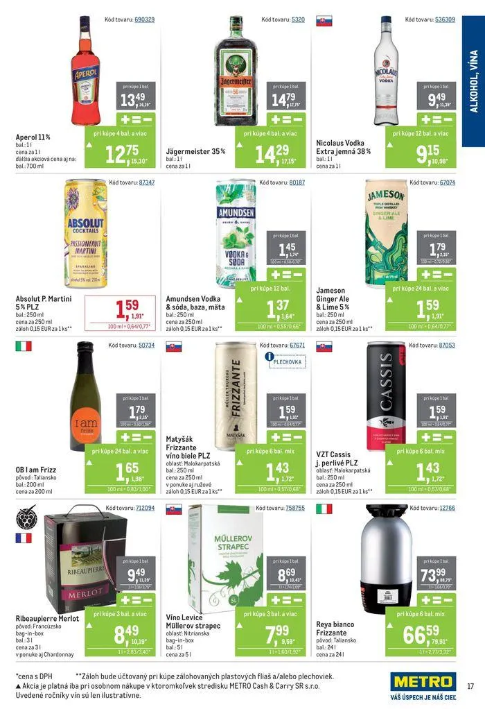 Leták: Fast Food od 22. júla do 30. júla 2024 - Prehľad Stránky 17