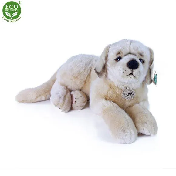 Rappa RA-211094 Plyšový pes Retriever ležiaci 42cm ECO