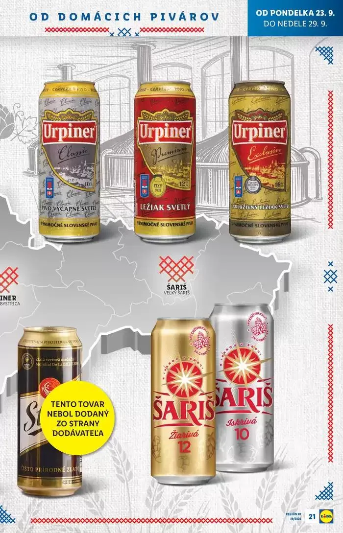 Leták: Platný od pondelka 23. 09. 2024 od 23. septembra do 29. septembra 2024 - Prehľad Stránky 29