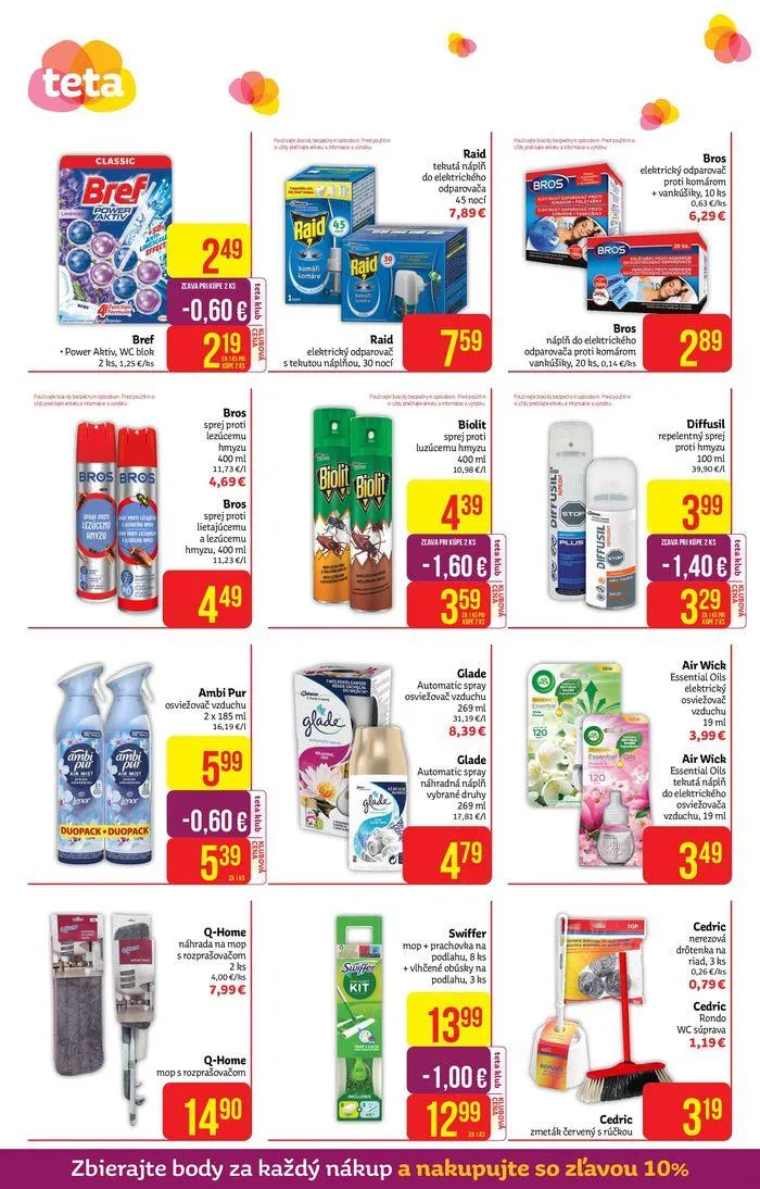 Leták: TETA Drogerie katalóg od 3. júna do 12. júna 2024 - Prehľad Stránky 15