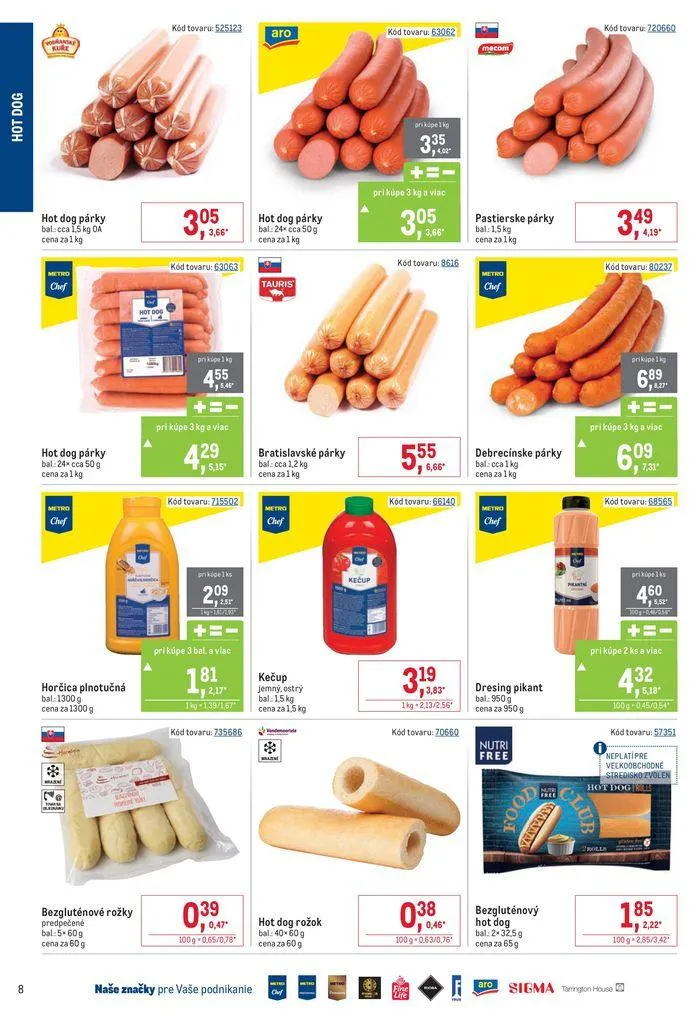 Leták: Fast Food od 22. júla do 30. júla 2024 - Prehľad Stránky 8