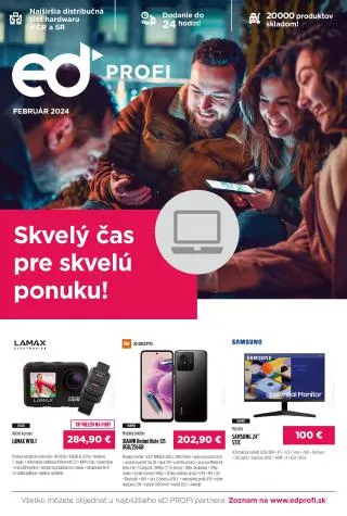 Leták: eD Profi leták od 1. februára do 29. februára 2024 - Prehľad Stránky 