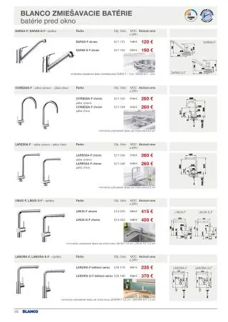 Leták: BLANCO akciová ponuka od 1. septembra do 31. decembra 2023 - Prehľad Stránky 46