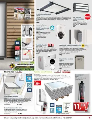 Leták: BAUHAUS aktuálna ponuka od 4. septembra do 1. októbra 2023 - Prehľad Stránky 11
