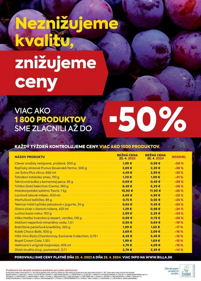 Leták: Akciová ponuka platí od utorka 7. 5. do 14. 5. 2024. od 7. mája do 14. mája 2024 - Prehľad Stránky 20