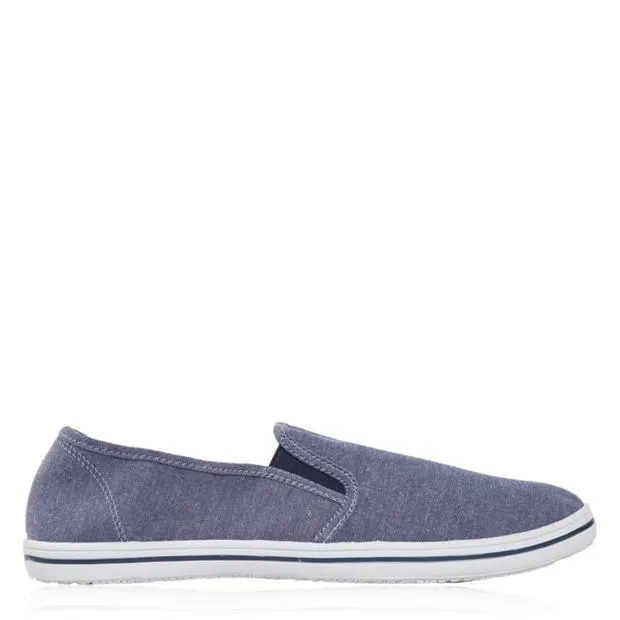 Mens Slip On Canvas Shoes