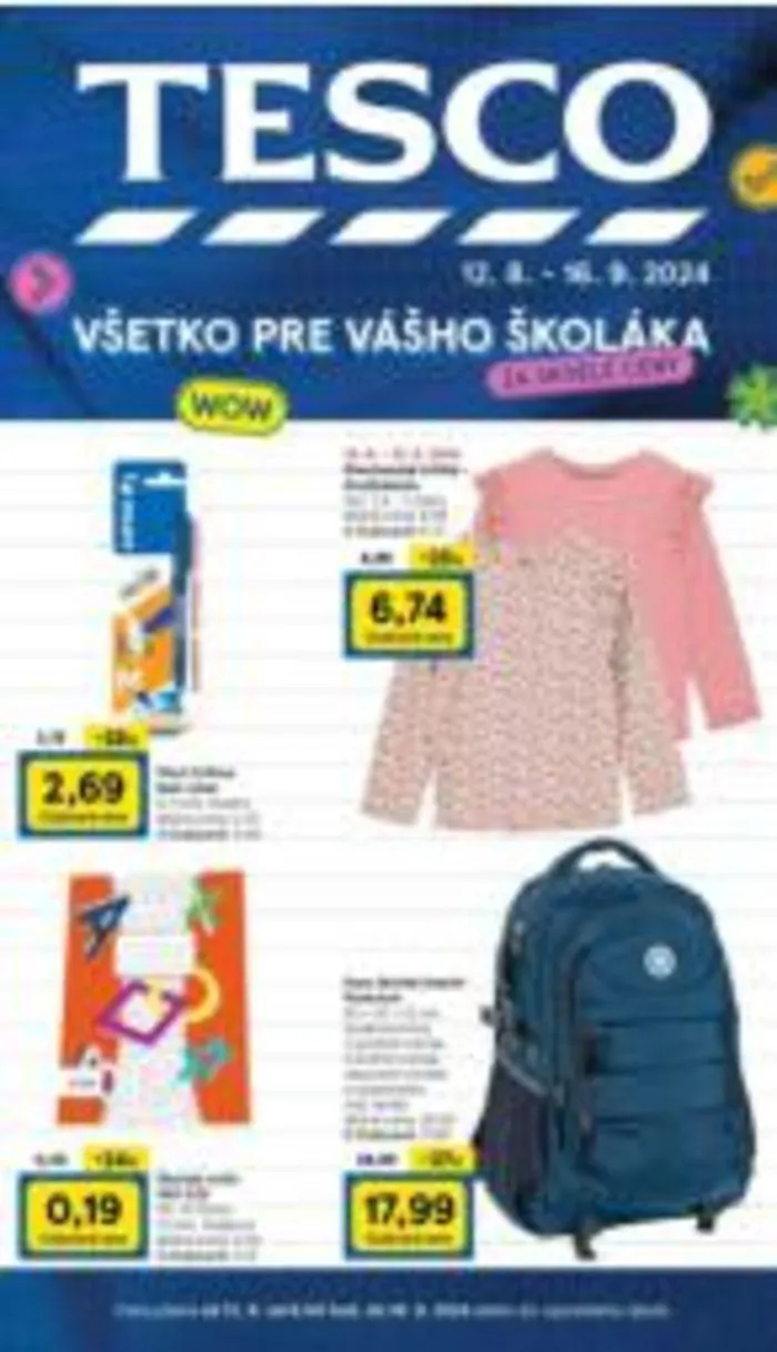 Tesco katalóg - 1
