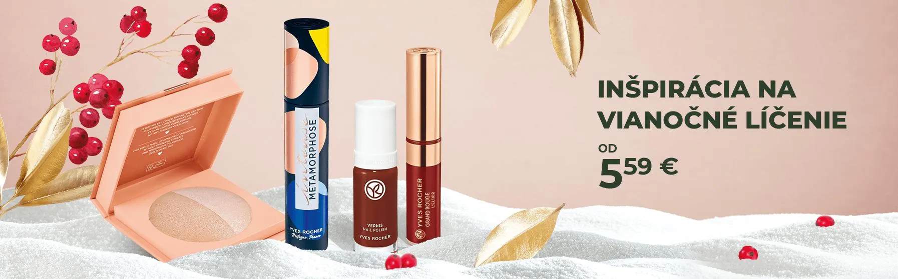 VIANOČNÉ LÍČENIE