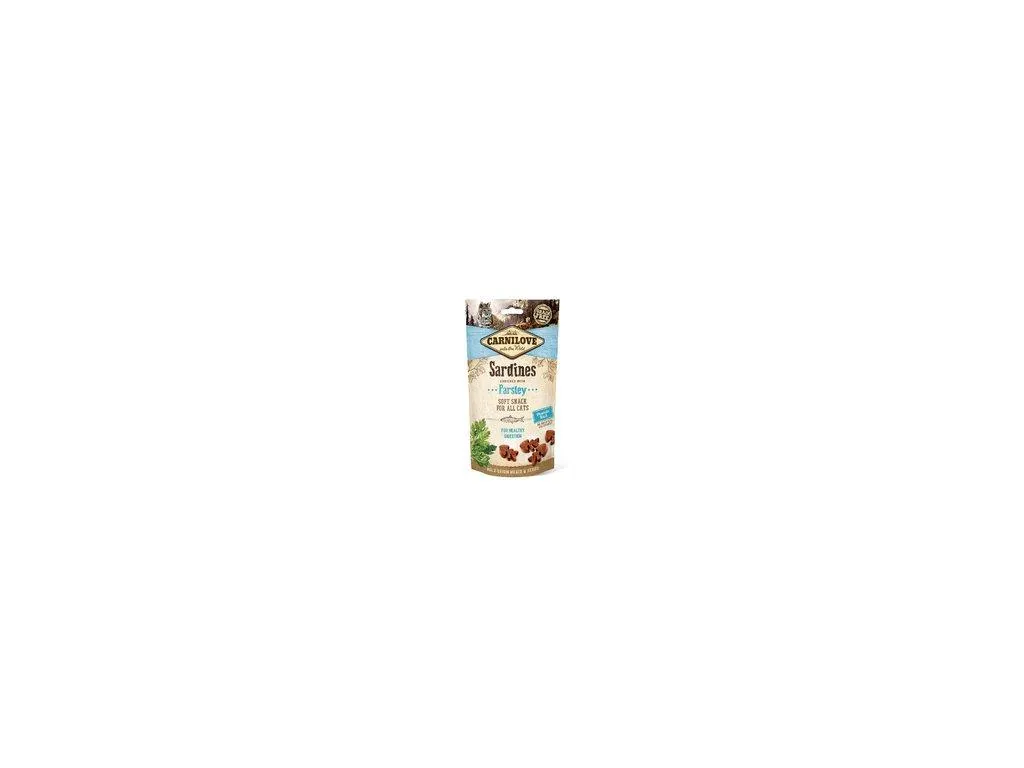 Carnilove Cat Semi Moist Snack Sardine with Parsley 50 g