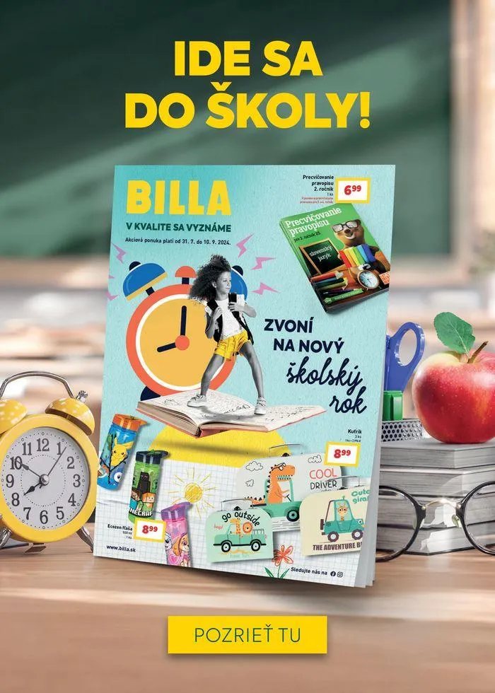 Leták: Leták Billa od 28. augusta do 3. septembra 2024 - Prehľad Stránky 34