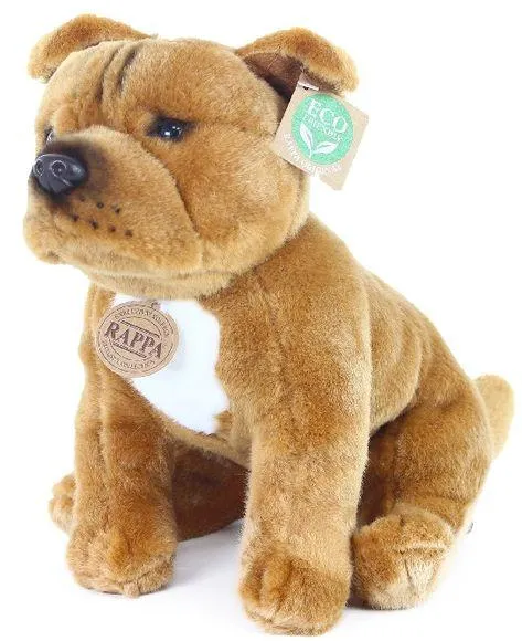 Rappa 201804 Plyš pes staford bulteriér