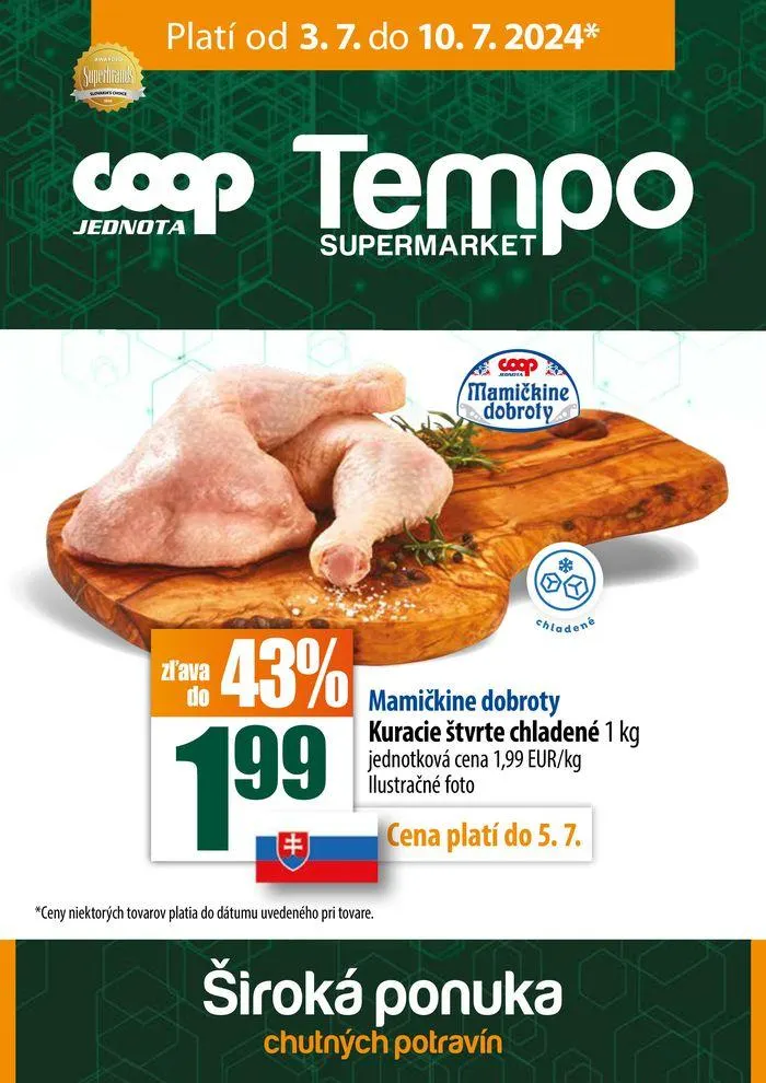 Leták COOP Jednota - 1