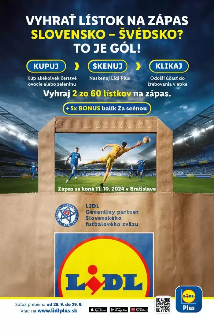 Leták: Platný od pondelka 23. 09. 2024 od 23. septembra do 29. septembra 2024 - Prehľad Stránky 14