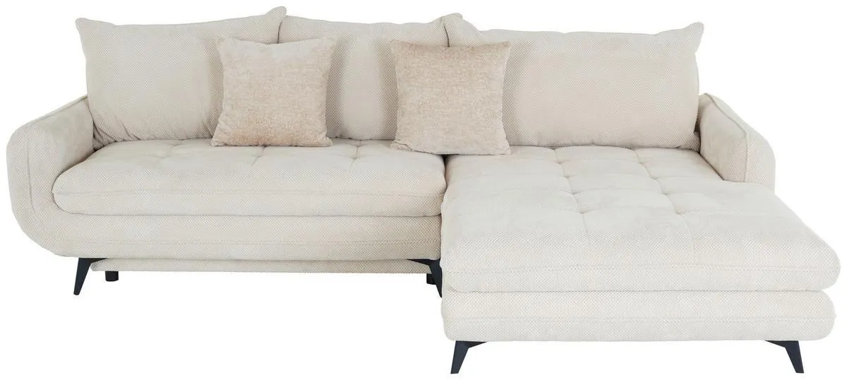 Ecksofa mit Schlaffunktion Wave Beige