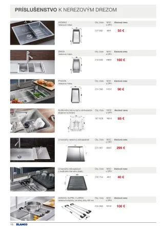Leták: BLANCO akciová ponuka od 1. septembra do 31. decembra 2023 - Prehľad Stránky 16