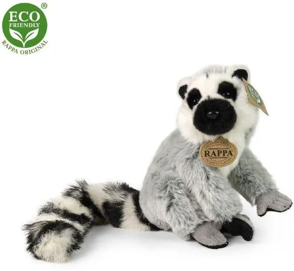 Rappa RA-108011 Plyšový lemur 19cm ECO