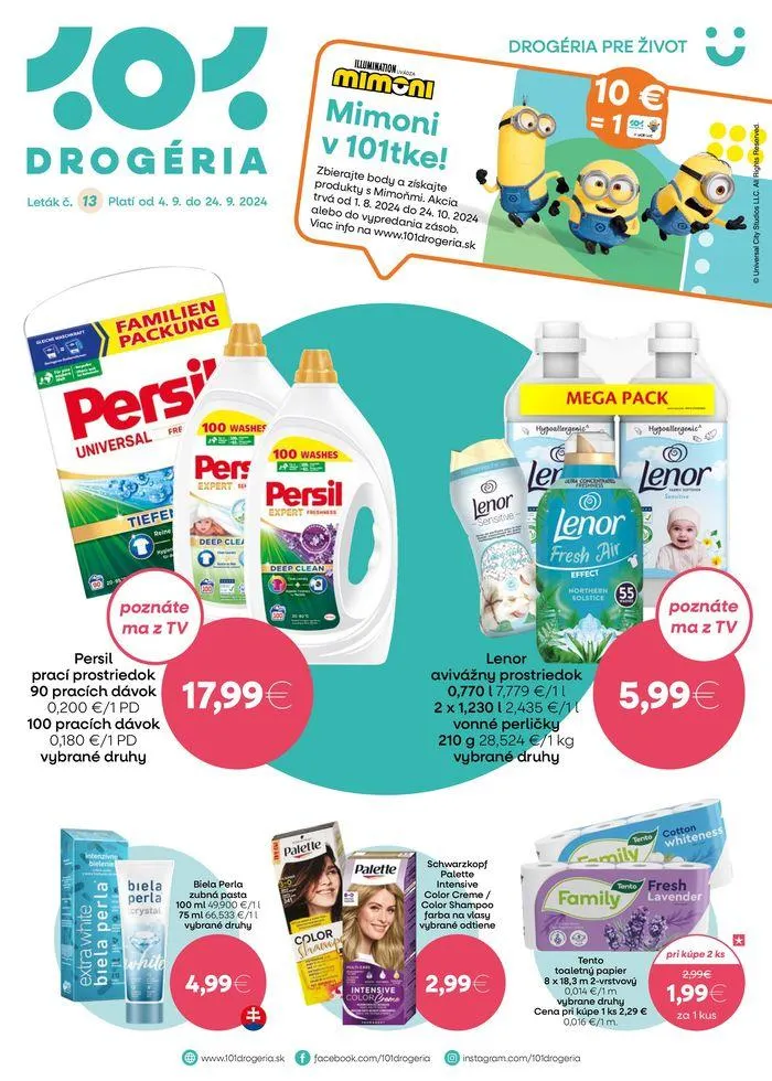 101 Drogerie leták - 1